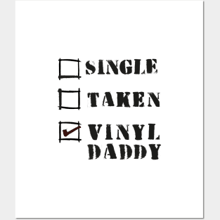 Single Taken and Vinyl Daddy ( Funny Records Collector ) Posters and Art